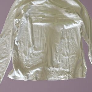 Two Elegant Cream & A Blue Long Sleeve Blouse’s